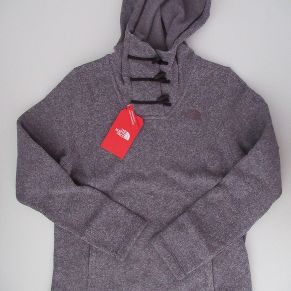 The North Face Tops - The North Face Crescent Hooded Pullover Purple